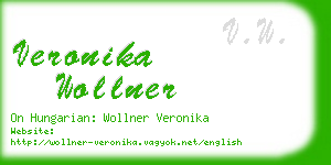 veronika wollner business card